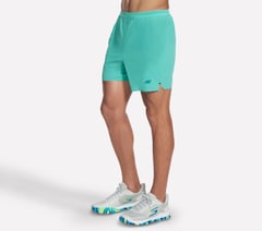 Volley 5 Inch Short — TURQUOISE / PINK 3