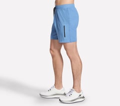 Weekend 7 Inch Short — WHITE / PERIWINKLE 3