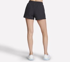 GO WALK Cozy Fit Diamond 4 Inch Short — BLACK 2