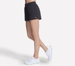 GO WALK Cozy Fit Diamond 4 Inch Short — BLACK 3