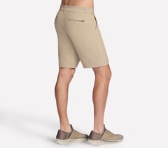 SKECH-KNITS Premium Everywhere 9 Inch Short — NATURAL / BROWN 4