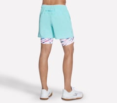 Digiwave 5 Inch Short — TURQUOISE / LAVENDER 2