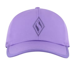 Skechweave Diamond Colorblocked Hat — PURPLE / CORAL 3