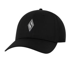 SKECHWEAVE Diamond Snapback Hat — BLACK 1