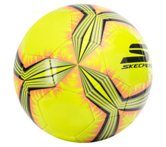Hex Multi Mini Stripe Size 5 Soccer Ball — YELLOW / GREY 4