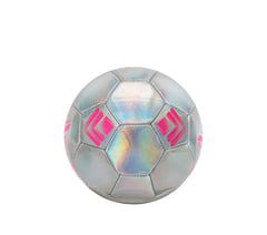 Hex Dusted Size 1 Soccer Ball — SILVER 3