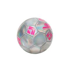 Hex Dusted Size 1 Soccer Ball — SILVER 4