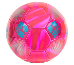 Hex Dusted Size 5 Soccer Ball — PINK 3