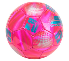 Hex Dusted Size 5 Soccer Ball — PINK 4