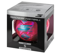 Hex Dusted Size 5 Soccer Ball — PINK 5