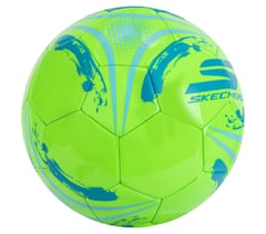 Hex Brushed Size 5 Soccer Ball — NEON LIME / MULTI 4