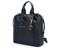 Convertible Backpack Buckle Bag — BLACK 3
