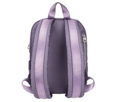 Mini Backpack — WHITE / BLUE 2