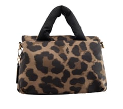 Puffy Tote Bag — LEOPARD 2