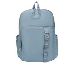 Single Loop Backpack — LIGHT GRAY / TURQUOISE 1