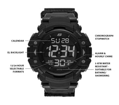 Keats Digital Watch — BLACK 7