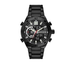 Skechers Analog Chrono Watch — BLACK 1