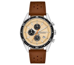 Hewes Watch — BROWN / NATURAL 1