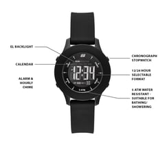 Rosencrans Watch — BLACK 6