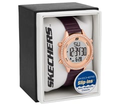 Skechers Slip-ins: Aliso Watch — PLUM 5
