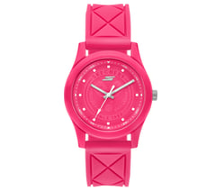 Pickleball Dial Quilt Watch — PINK 1