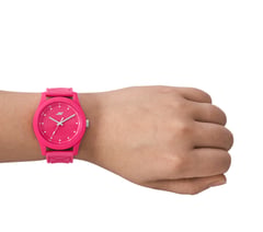 Pickleball Dial Quilt Watch — PINK 5