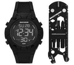 Skechers Work: Digital Watch   GWP — BLACK 1