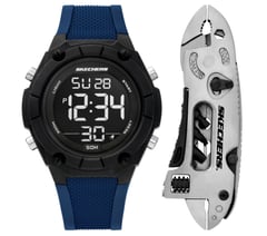 Skechers Work: Digital Watch   GWP — NAVY 1
