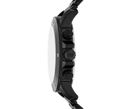 Stainless Steel Chronograph Watch — BLACK 2