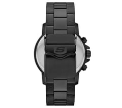 Stainless Steel Chronograph Watch — BLACK 3