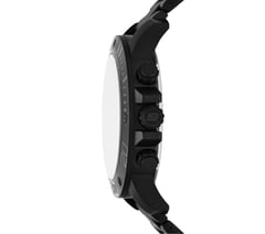 Stainless Steel Chronograph Watch — BLACK 2