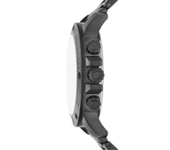 Stainless Steel Chronograph Watch — GUNMETAL 2