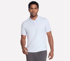 Signature Pima Polo — BLUE  /  SILVER 1