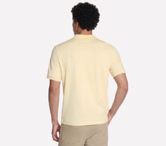 Signature Pima Polo — YELLOW / TURQUOISE 2