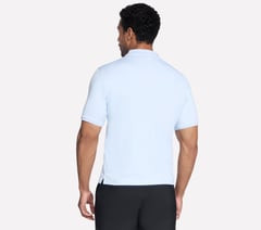Skechers Off Duty Polo — WHITE / BLUE / ORANGE 2