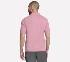 Off Duty Polo — GRAY / PINK 2