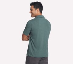 GO DRI All Day Polo — STONE / OLIVE 2