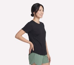 GO DRI Swift Tee — BLACK 3