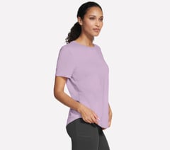 GO DRI Swift Tee — WHITE / BLUE 4