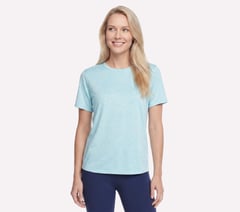 GO DRI Swift Tee — WHITE / SILVER 3