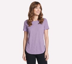 GO DRI Swift Tunic Tee — WHITE / BLUE 3