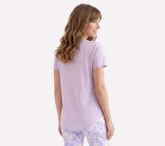 GO DRI Swift Tunic Tee — WHITE / SILVER / PURPLE 2
