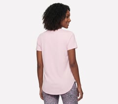 GO DRI Swift Tunic Tee — WHITE / PINK 2