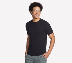 GO DRI All Day Solid Tee — BLACK 3