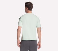 GO DRI All Day Tee — LIME / BLUE 2