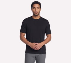 GO DRI Pima Crew — BLACK 1