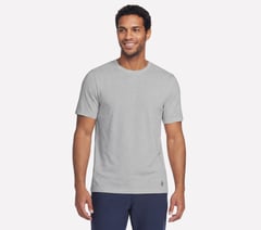 GO DRI Pima Crew — LIGHT GRAY 1