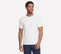 GO DRI Pima Crew — WHITE 1