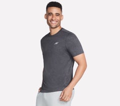 Performance Charge Tee — BLACK / CHARCOAL 3