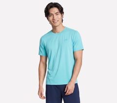Performance Charge Tee — TURQUOISE / LAVENDER 1